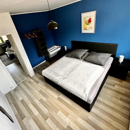 Kmhosting Zentrum Modern - Kingsize Boxspringbett Apartment Chemnitz