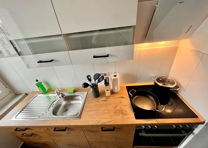 Apartament Kmhosting Zentrum Modern - Kingsize Boxspringbett