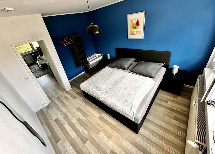 Kmhosting Zentrum Modern - Kingsize Boxspringbett Apartament Chemnitz